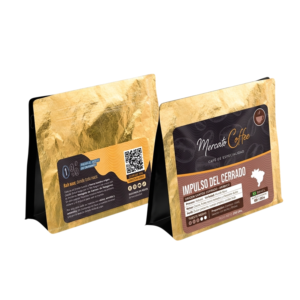 Santos Cerrado 250g — Café Brasil Línea Gold