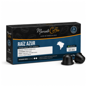 Cápsulas Raíz Azur x10 — Compatible Nespresso
