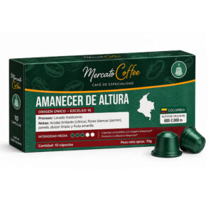 Cápsulas Amenecer de altura x10 — Compatible Nespresso